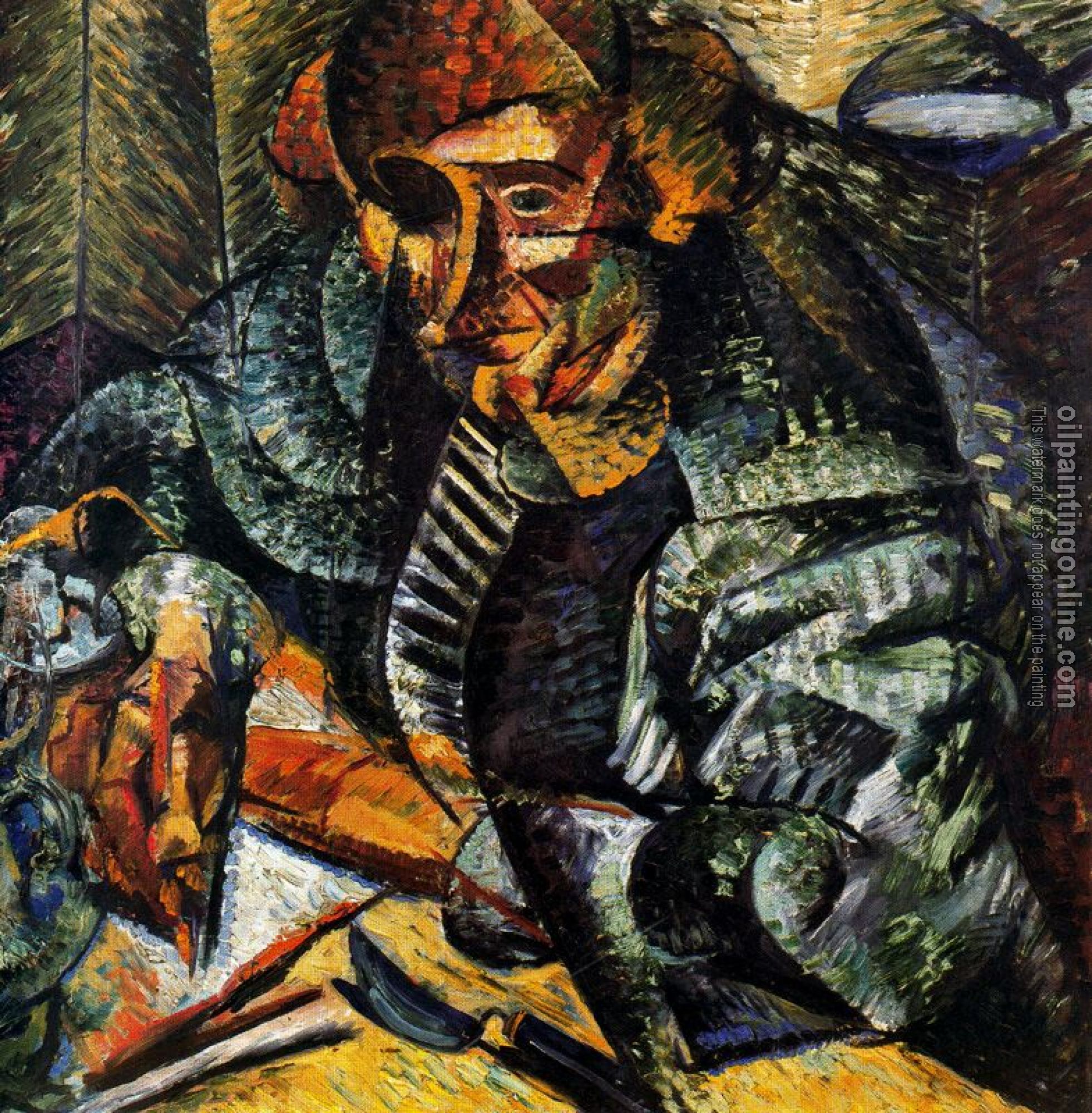 Umberto Boccioni - The antigraceful